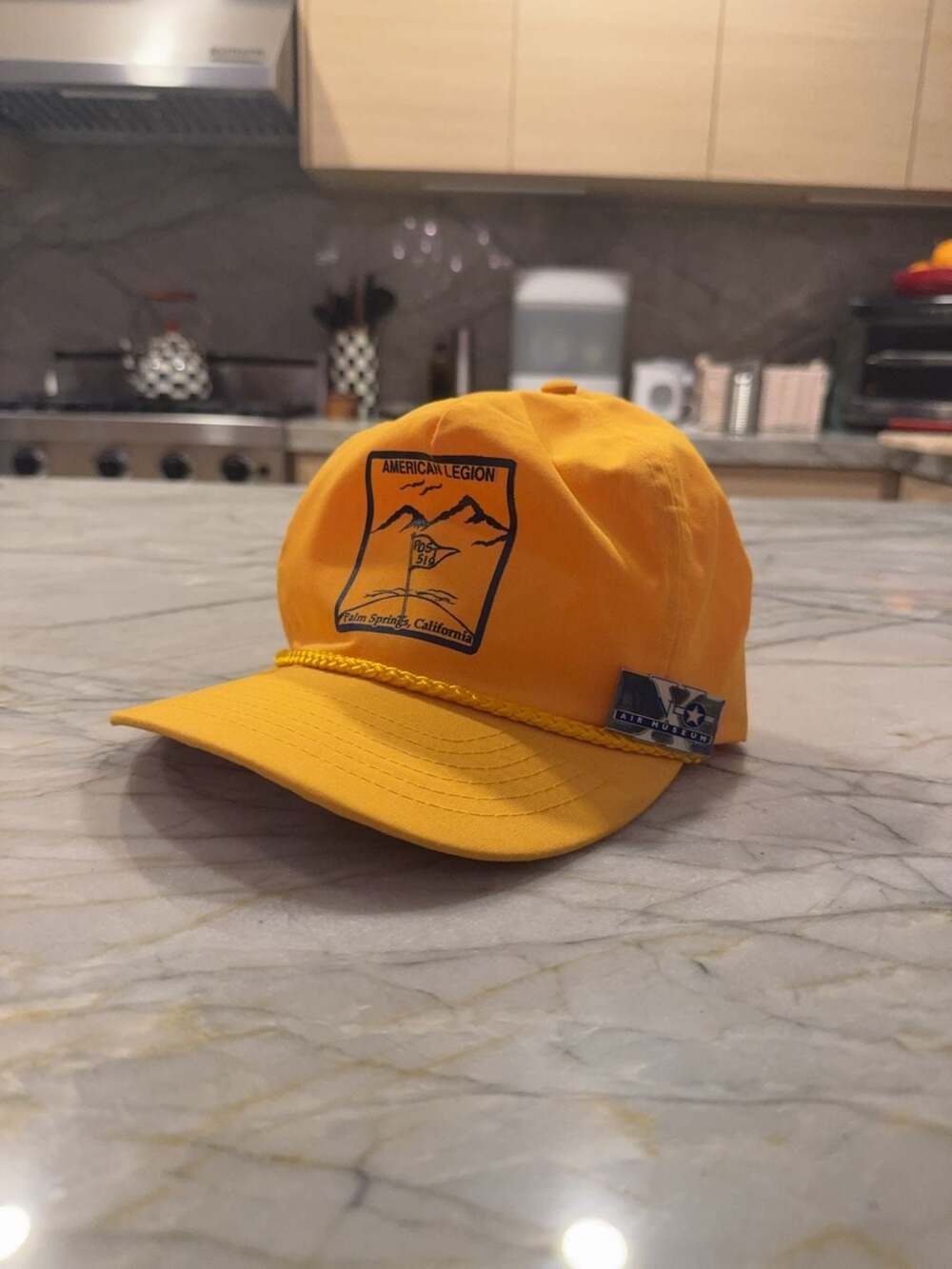Vintage Otto Cap American Legion Post 519 Palm Springs California Snapback Hat